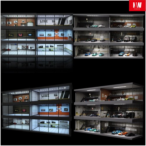 Diorama diecast car - 1/64,